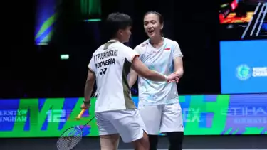 Ana/Trias di Perempatfinal All England 2026