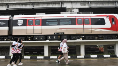 LRT Jakarta Rute Velodrome-Manggarai Ditargetkan Selesai dan Beroperasi Agustus 2026