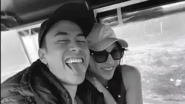 Tangkapan layar Instagram, Story Anya Geraldine bersama Vidi Aldiano di Instagram Anya Geraldine.