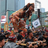 Semarak Festival Nyepi di Jakarta, Bundaran HI Berubah Jadi Panggung Ogoh-Ogoh, Warga Antusias