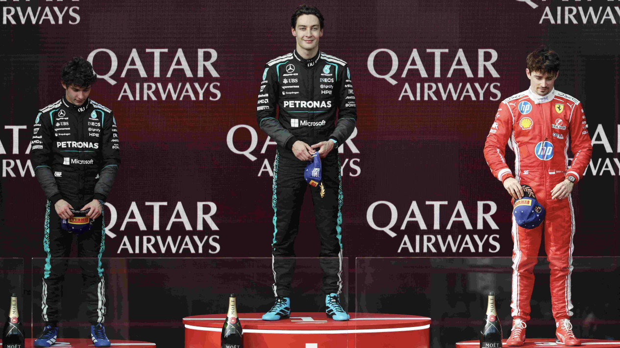 Gagal Kejar George Russell Charles Leclerc Akui Ferrari Tak Cukup Kuat 