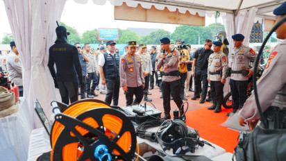 Jelang Arus Mudik, Kapolri Pastikan Kesiapan Sarpras dan Personel Hadapi Bencana