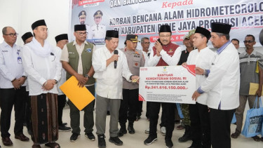 Satgas PRR Percepat Pemulihan Sosial-Ekonomi Korban Bencana di Aceh, Sumut, dan Sumbar