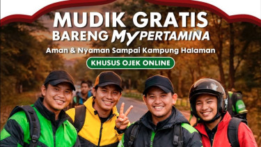 Link dan Cara Daftar Mudik Gratis MyPertamina 2026 Khusus untuk Ojol, Kuota Terbatas!