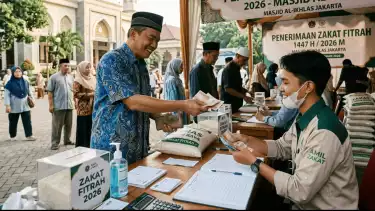 Bayar Zakat Fitrah Boleh pakai QRIS atau Transfer via Bank? Ternyata dalam Islam Hukumnya Seperti ini