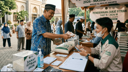 Bayar Zakat Fitrah Boleh pakai QRIS atau Transfer via Bank? Ternyata dalam Islam Hukumnya Seperti ini