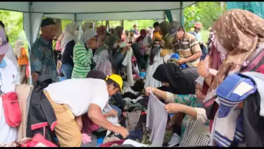 Alumni FKT UGM 96 Gelar Bazar Ramadhan di Jantung Tahura Bunder, Gunungkidul, Daerah Istimewa Yogyakarta