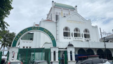 Sejarah Masjid Cut Meutia Jakarta, dari Kantor Belanda hingga Jadi Tempat Ibadah Tanpa Kubah