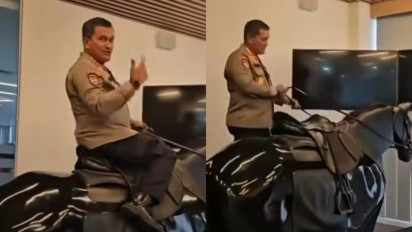 Viral Video Ruang Simulator Berkuda Milik Polri Disebut Satu-satunya di Indonesia, Kadiv Humas Polri Beri Penjelasan