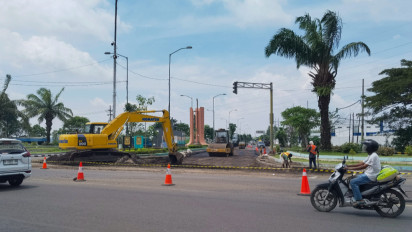 Menjelang Arus Mudik, Perbaikan Jalan Penghubung 4 kabupaten di Suramadu dan Pantura Dikebut 
