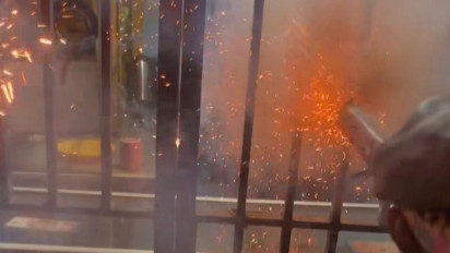 Viral Toko Diduga Jual Obat Tramadol di Jaktim Dilempari Petasan, Polisi Cek TKP dan Amankan Barang Bukti