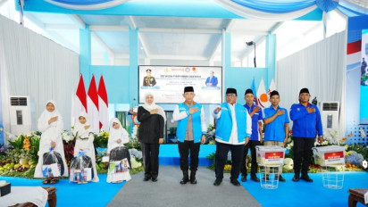 Kapolri di Hadapan Buruh: Satukan Tekad dan Barisan untuk Wujudkan Indonesia Emas 2045!