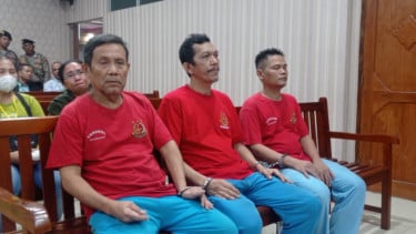 Kapten dan Mualim I Sea Dragon Bawa 2 Ton Sabu Divonis Seumur Hidup, Juru Mudi 15 Tahun