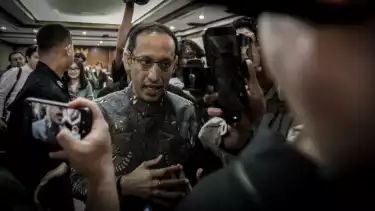 Berita Foto: Nadiem Makarim Jadi Saksi Mahkota Kasus Korupsi Chromebook