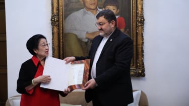 Bertemu Dubes Iran, Megawati Serahkan Surat Khusus untuk Pemimpin Tertinggi Iran yang Baru Mojtaba Khamenei
