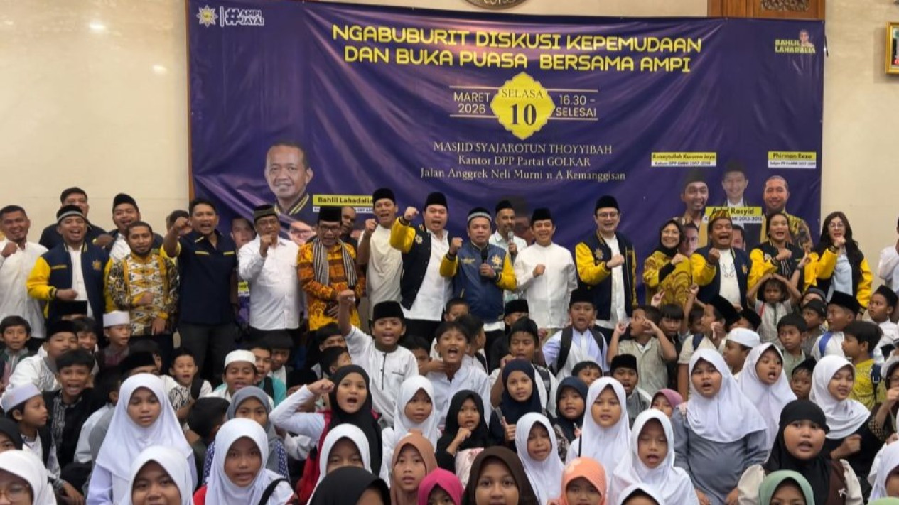 AMPI Golkar Gelar Diskusi Kepemudaan dan Bukber Bersama Ratusan Anak Yatim di Jakbar
            - galeri foto