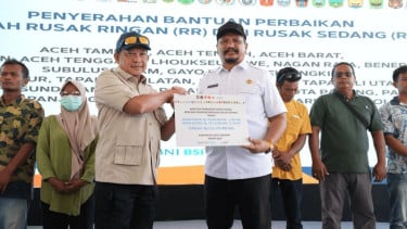 Lebih dari Rp500 Miliar Tersalurkan, Perbaikan Rumah Penyintas Bencana Sumatera Terus Dikebut