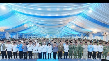 Buka Puasa Bersama TNI-Polri, Kapolri Tegaskan Sukseskan Program Presiden