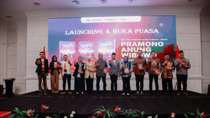 Program Pembangunan Pramono Anung untuk Jakarta Selama Satu Tahun Disajikan Lewat Buku