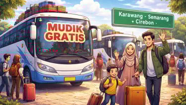 Polres Karawang Buka Program Mudik Gratis 2026, Berangkat 17 Maret ke Cirebon dan Semarang