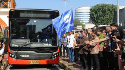 Transjabodetabek Blok M-Soetta Resmi Beroperasi Hari Ini, Tarif Rp 3.500 Berlaku untuk 3 Bulan