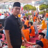 Lepas Rindu dalam Jeruji Besi, Warga Binaan Lapas Kelas Dua B Buka Puasa Bersama Keluarga 