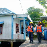 Warga Dusun Sungai Aur OKI Akhirnya Nikmati Listrik, 400 KK Teraliri di Bulan Ramadhan