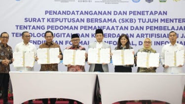 Pemerintah Terbitkan SKB 7 Menteri soal AI di Pendidikan, Soroti Risiko bagi Anak
