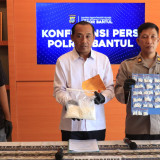 Kasus Jual Beli Pil Sapi di Bantul Dikendalikan Residivis, Ribuan Pil Disita Polisi