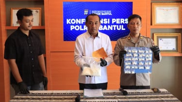 Kasus Jual Beli Pil Sapi di Bantul Dikendalikan Residivis, Ribuan Pil Disita Polisi