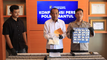 Kasus Jual Beli Pil Sapi di Bantul Dikendalikan Residivis, Ribuan Pil Disita Polisi