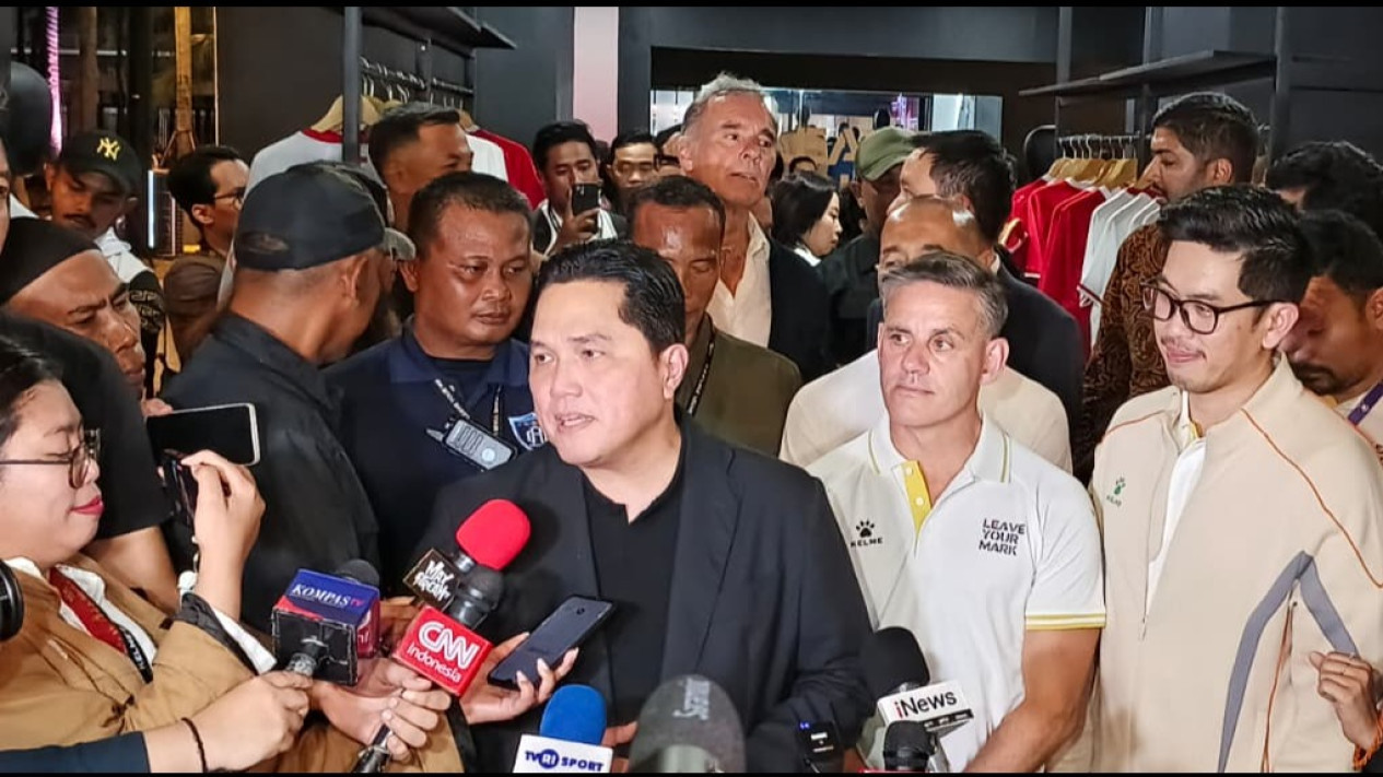 Timnas Indonesia Main di GBK Buat FIFA Series 2026, Erick Thohir Beri Pesan Khusus Buat Suporter Garuda
            - galeri foto