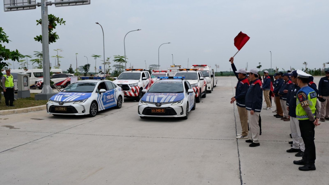 Hadapi Mudik Lebaran 2026, Hamawas Siagakan 311 Personel dan 35 Armada di Tol Kutepat
            - galeri foto