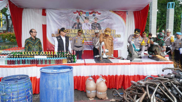 Pastikan Keamanan Ramadhan hingga Lebaran 1447 Hijriyah, Forkopimda Lamongan Siagakan 331 Personil