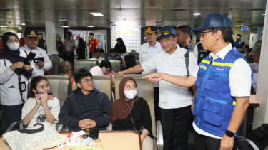 Mendagri Tito Tinjau Kesiapan Arus Mudik Lebaran 2026 di Pelabuhan Merak, Cek Langsung Seluruh Fasilitas