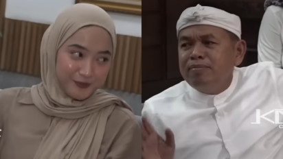Janji Kang Dedi Mulyadi ke Hasna Gadis Kembar Tunarungu di Bandung, Borong Baju dan Beri Uang Saku