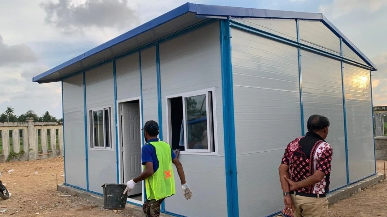 Gotong Royong Lintas Sektor, Sebagian Hunian Layak untuk Penyintas Bencana Sumatera Rampung Dibangun
            - galeri foto