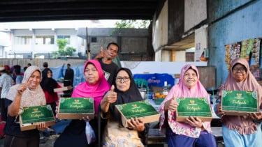BAZNAS BAZIS DKI Jakarta Salurkan Fidyah Berupa 2.000 Porsi Makanan Pada Bulan Ramadhan