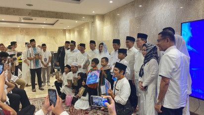 Momen Ramadan, Kadin Indonesia Beri Santunan ke 5.700 Anak Yatim