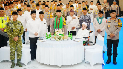 Safari Ramadan di Jatim, Kapolri Ajak Seluruh Elemen Bersatu Jaga Kamtibmas-Dukung Program Presiden