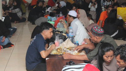 Rutan Kelas I Surabaya Gelar Buka Puasa Bersama Warga Binaan dan Keluarga saat Ramadhan