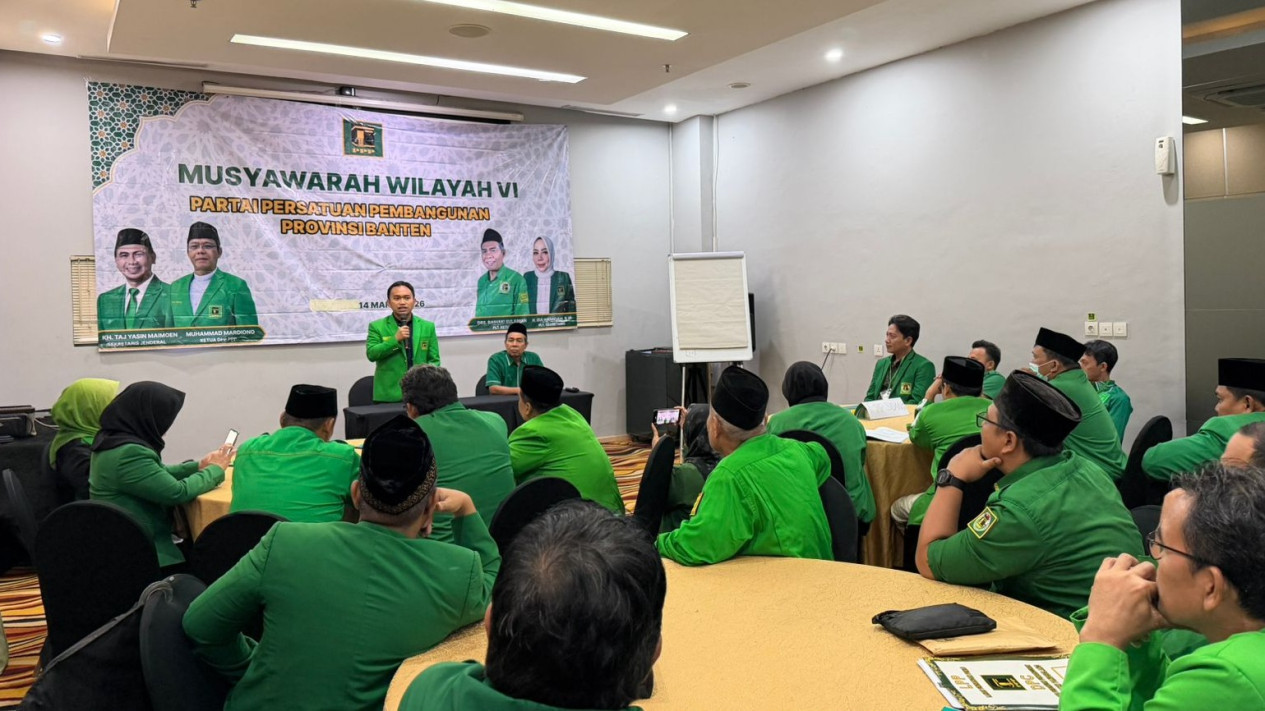 Persiapan Pemilu 2029, PPP Banten Tuntaskan Muswil di Tangerang dan Bentuk Tim Formatur untuk Susun Pengurus Baru
            - galeri foto