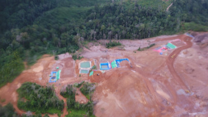 Berita Foto: Aktivis Desak Prabowo dan Bahlil Turun Tangan, Tambang Emas Ilegal di Bolmong Selatan Sulut Makin Parah