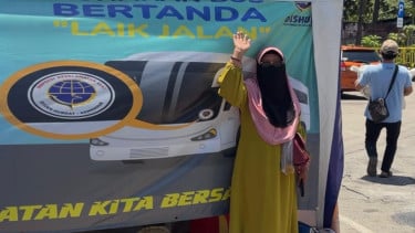 Kisah Haru Pemudik dari Medan Perjalanan 3 Hari 3 Malam Naik Bus Demi Bertemu Anak di Jakarta