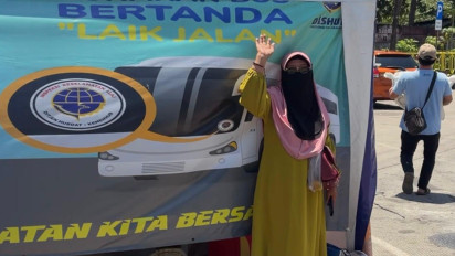 Kisah Haru Pemudik dari Medan Perjalanan 3 Hari 3 Malam Naik Bus Demi Bertemu Anak di Jakarta