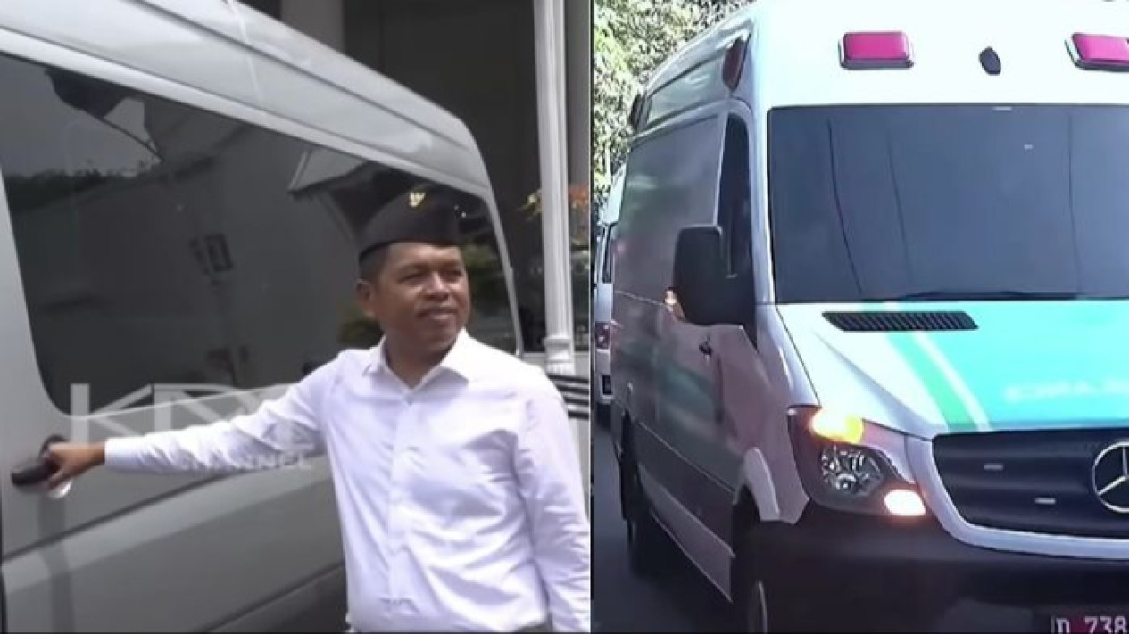 KDM Sulap Mobil Dinas Gubernur Jadi Mobil Rumah Sakit, Mercy Sprinter Itu Kini Bisa Layani Kesehatan Pemudik
            - galeri foto