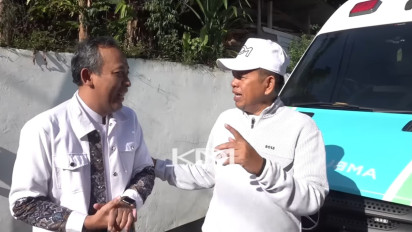 Gebrakan Kang Dedi Mulyadi, Mobil Mewah Gubernur Disulap Jadi Ambulans untuk Warga di Jalur Mudik