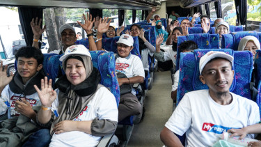 Mudik Gratis ke Jateng dan Jatim untuk Driver Ojol dari Pertamina Patra Niaga, Bentuk Apresiasi ke Pelanggan Setia