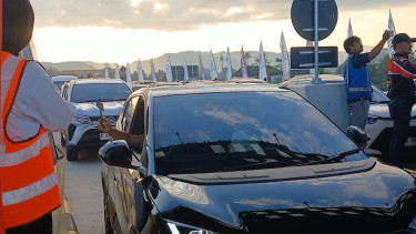 Puncak Arus Mudik Lebaran 2026, 17 Ribu Kendaraan Diprediksi Melintasi Gerbang Tol Purwomartani