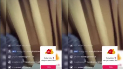 Kades Mesum Bareng Cewek Sambil Live TikTok Dintonton Ratusan Orang, Sampai Terdengar Suara Desahan